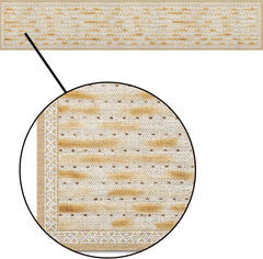 Passover Matzah Table Runner Jewish Holiday Decor Seder Plate Pesach Matzoh Star of David Table Runner Passover Decorations