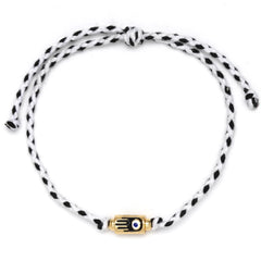 Lucky Eye Adjustable Colorful Braided Rope Bracelet Turkish Evil Eye Bead Copper Zircon Charm Bracelet for Women Men Jewelry