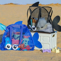 New New Travel  Children's Cartoon Toy Storage Bag Swimsuit Storage Bag Big Eye Handheld Toiletry Bag