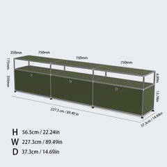 Tv Stand Storage Cabinets Corner Cabinet Metal Storage Display Cabinet Living Room Module Modular DIY Living Room Furniture