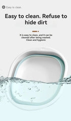 1pc Collapsible Foot Bath Basin For Soaking Feet Thickened PlasticBucket Ultifunction Collapsible Feet Soak Tub Foldable Laundry