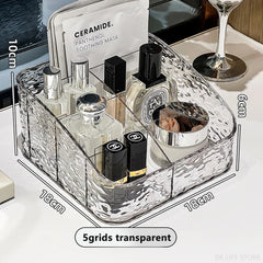 Clear Acrylic Makeup Organizer – Vanity Cosmetic Storage Box