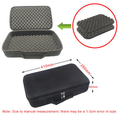 Eva Storage Bag Tool Case Waterproof Oxford Cloth Zipper Bag Shockproof Sponge Box Fishing Gear Organizer Carring Pouch Camera