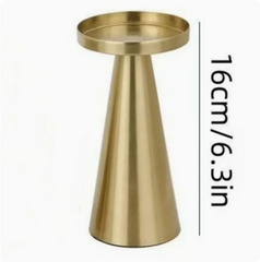 2026 gold and black Candle Holder New Romantic Candlelight Dinner Creative Iron Art Home Decoration Ornament