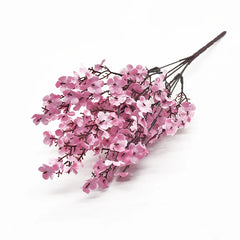 Artificial Flower Silk Gypsophila Peach Home Arch Table Outdoor Garden Wedding Bridal Bouquet Festival DIY Gift Decoration Props Home Decor, Plants & flowers