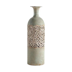 Vase American Vintage Vase Ornament Floor Vase Flower Arrangement Device Flower Shop Decorations