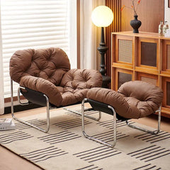 X&D Italian Style Single Corner Sofa Chair Retro Style Indoor Clothing Store Photo Chair Modern And Antique Style Balcony Leisure Chair Living Room Furniture