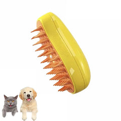 Cat Dog Steamy Brush Steam Brush Electric Sprayer for Massage Pet Grooming tool Shedding 3 in 1 Electric Sprays Massage Combs Pet Shop, Pet Accessories