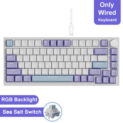 Ajazz AK820/AK820Pro Wireless/Bluetooth Mechanical Keyboard with Knob