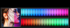 LUXCEO Q508A 10W RGB CCT Video Light 2600mAh Rechargeable LED Stick Photo Lamp 36 Colors Studio Lighting for Youtube Photography