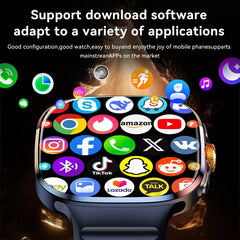 M99 Smartwatch 5G With 2.4inch Amoled Screen 900W Rotating Camera WIFI GPS Position Compass NFC Bluetooth Smart Watch Men Women