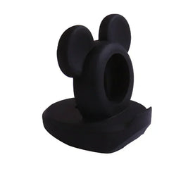 Mickey Mouse Charger Stand Minnie Desktop Holder for Apple Watch 9 8 7 6 5 4 iWatch 3 2 1 SE Cartoon Silicone Charging Base