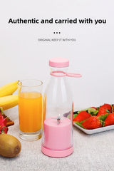 Electric Juicer Cup 6 Blades Blender Milkshake Machine USB Portable Fruit Milk Mixing Tool Mini Fresh Juice Blender Kitchen