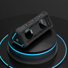 MLOVE P3 Outdoor Bluetooth Speaker, 40W Output Power Bluetooth 5.3 Speaker ,Stereo Sound IPX7 Waterproof,Micro SD Card,RGB Light