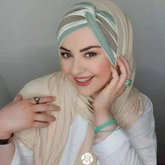 Islam jersey hijab luxury abaya modal femme musulman foulard epingle hijabs for woman musulmane pour chiffon scarf bonnet turban