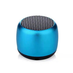 Mini Bluetooth-compatible  Speaker Portable Intelligent One Drag Two Small Steel Cannon Metal Wireless Bluetooth Sound Subwoofer