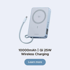 UGREEN Qi2 30W Magnetic Power Bank 10000mAh Portable PowerBank for Magsafe 15W Wireless Fast Charging for iPhone 17 16 Pro Max