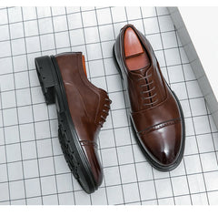 Men’s Formal Leather Dress Shoes for Business & Wedding