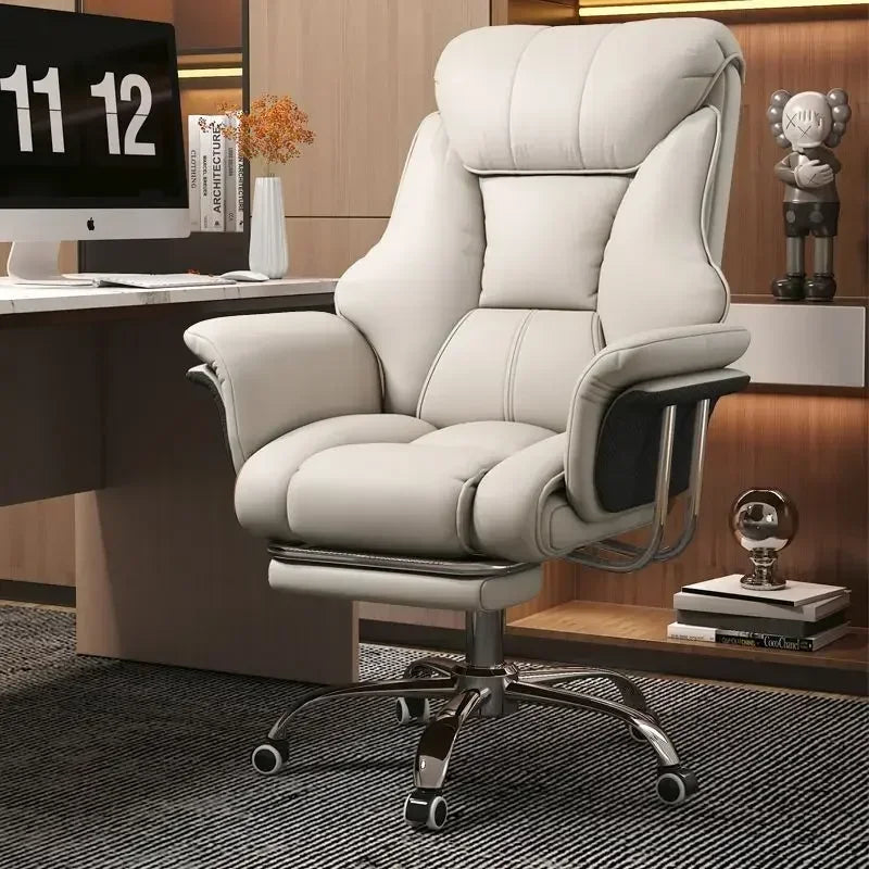 Office Chair, Home Office Computer  Comfortable Sofa, Study Room  Can Lie Down and Rotate Office Furniture