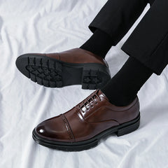 Men’s Formal Leather Dress Shoes for Business & Wedding
