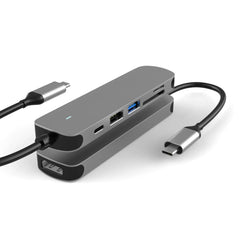 USB C HUB Type C Adapter with 4K HDMI 100W PD USB C Port SD TF Card Reader for MacBook iPad Huawei Sumsang Phone