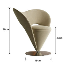 Modern Rotatable Makeup Stool for Bedroom & Dressing Room