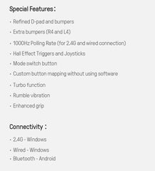 8BitDo - Ultimate 2C Wireless Gaming Controller for PC, Windows 10, 11, Steam Deck, Raspberry Pi, Android