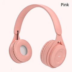 Y08 Wireless Bluetooth Headphone  Macaron Headphones Stereo Headband Gaming Headset with Mic Gamer Girl Gift for Mobile Tablet