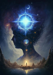 Universe Mysteries Meditation Chakras Indian Buddha Classic Religion Art Canvas Painting Abstract Figure Poster Print Home Decor