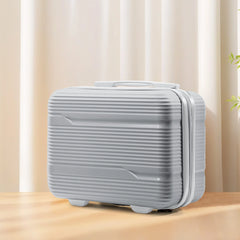 New 13-inch Travel Suitcase Small Carry Make-up Box Luggage Women Girl Mini Storage Handbag Lightweight Travel Case Boarding Bag