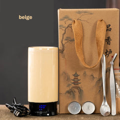 Car Electronic Incense Burner – Portable Ceramic Aroma Diffuser