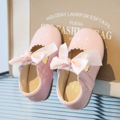 2025 Spring Autumn Little Toddler Girl Leather Dress Shoes Kids Cute Oxfords Bright Colors Girls Party Performance Dance Shoes