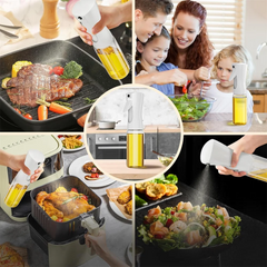 Oil Spray for Cooking - Olive Oil Dispenser Bottle Sprayer Mist-Reusable Food Grade Oil Vinegar,Spray Bottle Kitchen Accessories Cooking Essentials, Kitchen Tools