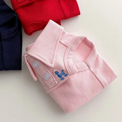 New Pet Dog Polo Shirt Dog Cool Clothes Soft Breathable Yorkie Chihuahua Puppy Clothes Dog Vest for Small Medium Dogs Costumes Pet Shop Pet Clothing