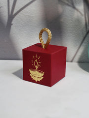 Diwali Indian Festival Candy Box, Lantern Festival, Drive Away Darkness with Light Festival Candy Box, Square Box