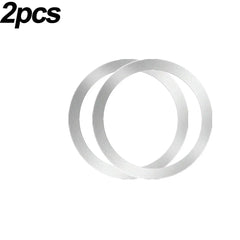 2024 Stainless Steel Universal Magnetic Metal Plate Ring For Magsafe Wireless Charger Iron Sheet Sticker Magnet Car Phone Holder