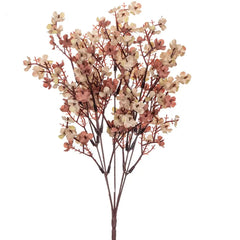 Artificial Flower Silk Gypsophila Peach Home Arch Table Outdoor Garden Wedding Bridal Bouquet Festival DIY Gift Decoration Props Home Decor, Plants & flowers