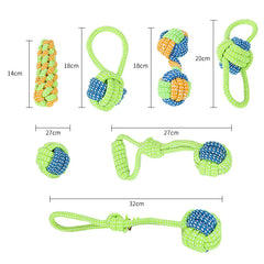 Pet Dog Toys for Large Small Dogs Toy Interactive Cotton Rope Mini Dog Toys Ball for Dogs Accessories Toothbrush Chew Puppy Toy Pet Shop