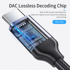NNBILI 2in1 1in1 USB Type C to 3.5mm Headphone Audio Aux jack Adapter PD 60W Fast Charging Cable for iPhone 15 Samsung Xiaomi
