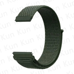 20MM 22MM Band For Samsung Galaxy Watch 6/5/4/5pro/4/6 Classic/active 2 Nylon loop sport bracelet huawei watch GT 4-2-2e-3 Strap