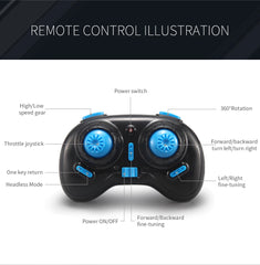 H36 Mini Drone 6-Axis Headless FPV Drones Pocket Remote Control Helicopter Plane RC Dron Quadcopter Toys Christmas Gift for Kids