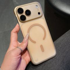 Frameless Ultra Thin Matte Translucent For Magsafe Case for iPhone 17Air 16 15 14 Plus 13 12 11 17 Pro Max Hard PC Frosted Cover