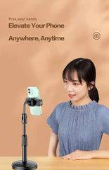 360° Rotatable Weighted Anti -Slip Base Desktop Desk Lazy Foldable Adjustable Flexible Arm Universal Holder For iPhone Samsung
