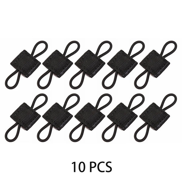 5/10 Pcs Antenna Binding Buckle Tactical Molle Sling Adapter Buckle Outdoor PTT Fixed Strap Hunting Backpack Vest Accessories