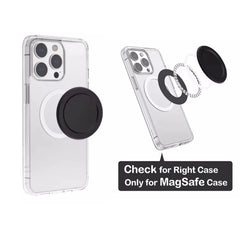 Magnetic Folding Mobile Phone Grip Holder Socket Pocket Support for Magsafe IPhone Mac Samsung Safe Ring Finger Expanding Stand