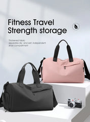 Waterproof Travel & Sports Bag for Men & Women – Large