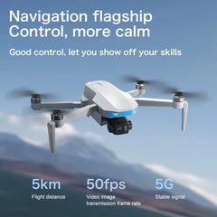 S-X1 MAX GPS Drone with 3-Axis Gimbal 5000m FPV 8K/4K HD Camera with LCD RC Screen 3 Batteries Professional RC Quadcopter Gifts