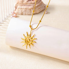 316L Stainless Steel Multilayer Heart Necklace Girls Goth Gold Color Clavicle Chain Charm Choker Jewelry Birthday Gift