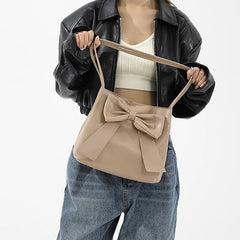 Fashion Bow Shoulder Handbag for Women – Versatile Style