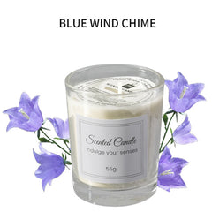 1pcs Premium Aromatherapy Candle Gift Box Comes with Glass Cup Smokeless Soy Wax Aromatherapy Candle Day Christmas Valentine’s